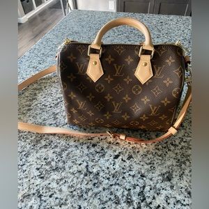 Louis Vuitton Spedy 25 bandouliere in pristine condition
